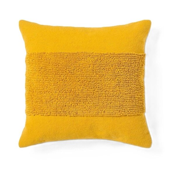 Project 62 Modern Tufted Accent Gold Summer Wheat 18" x 18" Accent Throw Pillow - Picture 1 of 4